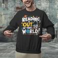Reading Is Out Of This World Space Book Lover Kids Unisex Sweatshirt Reading Is Out Of This World Space Book Lover Kids Unisex Sweatshirt