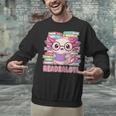 Readsalotl Axolotl Reading Book Bookworm Unisex Sweatshirt