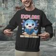 Readsolotl Kawaii Axolotl Book Lover Reading Unisex Sweatshirt Readsolotl Kawaii Axolotl Book Lover Reading Unisex Sweatshirt