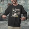 Retro Scary Horror Readers Book Club Spooky Halloween Unisex Sweatshirt