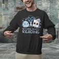 Rock Paper Scissors Nothing Beats Reading Book Lover Unisex Sweatshirt