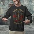 Romantasy Book Club Coffee Sword Roses Unisex Sweatshirt Romantasy Book Club Coffee Sword Roses Unisex Sweatshirt