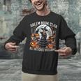 Salem Book Club Gothic Witch Vintage Halloween Art Unisex Sweatshirt
