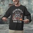 Salem Witch Book Club Raccoon Halloween Unisex Sweatshirt Salem Witch Book Club Raccoon Halloween Unisex Sweatshirt