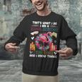 School Secretary Read Books And Know Things Flowers Flamingo Unisex Sweatshirt