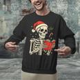 Skeleton Reading Book Christmas Teacher Librarian Book Lover Unisex Sweatshirt Skeleton Reading Book Christmas Teacher Librarian Book Lover Unisex Sweatshirt