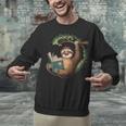Sloth Reading a Book Lazy Sloth Bookworm Unisex Sweatshirt Sloth Reading a Book Lazy Sloth Bookworm Unisex Sweatshirt