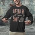 Smutty Book Lover Women Fueled By Sarcasm And Smut Spicy Unisex Sweatshirt Smutty Book Lover Women Fueled By Sarcasm And Smut Spicy Unisex Sweatshirt