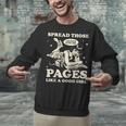 Spread Those Pages Like A Good Girl Shirt Smutty Spicy Book Unisex Sweatshirt