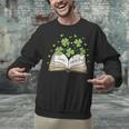 St Patricks Day Book Lover Librarian Reading Saint Pattys Unisex Sweatshirt