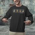 Stamp Silly Goose Reading Book Librarian Bookish Teacher Unisex Sweatshirt
