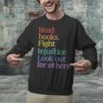 Stop Book Banning Pro Library Unisex Sweatshirt