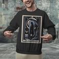 Tarot Cards Guide Book Esoteric Mysticism Clothing The High Priestess -Adults Small Classic Fit Short Sleeve Unisex Sweatshirt Tarot Cards Guide Book Esoteric Mysticism Clothing The High Priestess -Adults Small Classic Fit Short Sleeve Unisex Sweatshirt