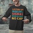 Teacher English Read Books Listen Up Rizzlers Unisex Sweatshirt