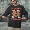 Tis The Season Reading Christmas Shirt Book Lovers Teacher Unisex Sweatshirt