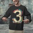 Toddler 3rd Birthday Books Themed 3 Year Old Boys Kids Girls Unisex Sweatshirt