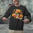 Turkey Reading Books Fall Thanksgiving Teacher Librarian Unisex Sweatshirt Turkey Reading Books Fall Thanksgiving Teacher Librarian Unisex Sweatshirt