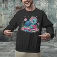 Turtle Bookworm Reading Book Bookworm Book Nerd Cute Graphic Unisex Sweatshirt
