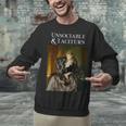 Unsociable And Taciturn Jane Austin Quote Book Classic Lit Unisex Sweatshirt