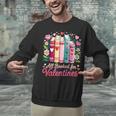 Valentine All Booked For Valentine Book Lovers Teacher Kid Unisex Sweatshirt