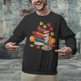 Vintage Books Tea Lovers Fall Autumn Leaves And Pumpkins Unisex Sweatshirt Vintage Books Tea Lovers Fall Autumn Leaves And Pumpkins Unisex Sweatshirt