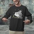 Vintage Hotel Matchbook Astro Motels 50s Retro Spaceman Unisex Sweatshirt Vintage Hotel Matchbook Astro Motels 50s Retro Spaceman Unisex Sweatshirt