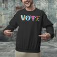 Vote Reproductive Right BLM Political Activism Lgbtq Book Unisex Sweatshirt Vote Reproductive Right BLM Political Activism Lgbtq Book Unisex Sweatshirt