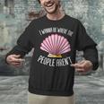 I Wanna Be Where The People Aren't Introverted Introvert Unisex Sweatshirt