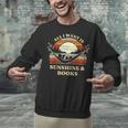 All I Want Is Sunshine & Books Summer Reading Unisex Sweatshirt