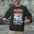 Winter Reading Book Bookworm Winter Unisex Sweatshirt Winter Reading Book Bookworm Winter Unisex Sweatshirt