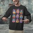 Witches Reading Books Halloween Cute Teens Kids Unisex Sweatshirt
