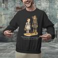 Wizard Of Oz Book Quote Scarecrow Dorothy Retro Drawing Unisex Sweatshirt