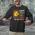 Women's Girls Softball Play Like A Girl Comic Book Pop Art Unisex Sweatshirt Women's Girls Softball Play Like A Girl Comic Book Pop Art Unisex Sweatshirt