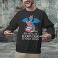 In A World Full Of Bookworms Be A Book Dragon Reading Unisex Sweatshirt