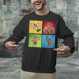 Wrestling Comic Book Wrestler Mexican Lucha Libre Mask Unisex Sweatshirt Wrestling Comic Book Wrestler Mexican Lucha Libre Mask Unisex Sweatshirt