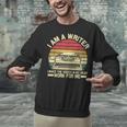 Writer Shirt Men Women Author Book Novelist Poet Unisex Sweatshirt