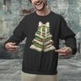 Xmas Tree Books Merry Christmas Coquette Bow Teacher Holiday Unisex Sweatshirt Xmas Tree Books Merry Christmas Coquette Bow Teacher Holiday Unisex Sweatshirt