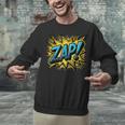 ZAP Comic Book Retro Artwork – Cartoon Collector Unisex Sweatshirt