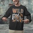Zoo Animals Wild About Reading Books Reader Lover Librarian Unisex Sweatshirt Zoo Animals Wild About Reading Books Reader Lover Librarian Unisex Sweatshirt