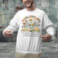 Abibliophobia Wildflower Reading Bookworm Book Reader Unisex Sweatshirt