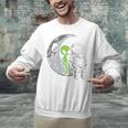 Astronaut Reading Book To Alien Moon Space Women Kids Men Premium Tri-Blend Unisex Sweatshirt Astronaut Reading Book To Alien Moon Space Women Kids Men Premium Tri-Blend Unisex Sweatshirt