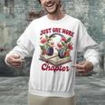 Audiobook Lover Bookish Headphones Just One More Chapter Unisex Sweatshirt