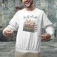Barely Tolerable Book Lover Floral Quote Pride And Prejudice Unisex Sweatshirt
