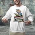 Bearded Dragon Reading Books Matching Bookworm Librarian Unisex Sweatshirt Bearded Dragon Reading Books Matching Bookworm Librarian Unisex Sweatshirt