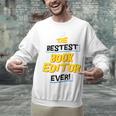 Best Book Editor Job Occupation Premium Tri-Blend Unisex Sweatshirt