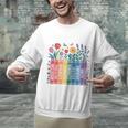 Book Flower Radicalized By Basic Decency Feminist Leftist Unisex Sweatshirt