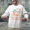 Book Girl Summer Book Reading Retro Sunset Unisex Sweatshirt Book Girl Summer Book Reading Retro Sunset Unisex Sweatshirt