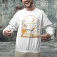 Book Lover Moonlight Reading Scene Night Unisex Sweatshirt