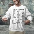 The Books Of The Bible Old And New Testament Complete List Unisex Sweatshirt The Books Of The Bible Old And New Testament Complete List Unisex Sweatshirt