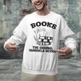 Books The Original Handheld Device Book Lover Premium Unisex Sweatshirt
